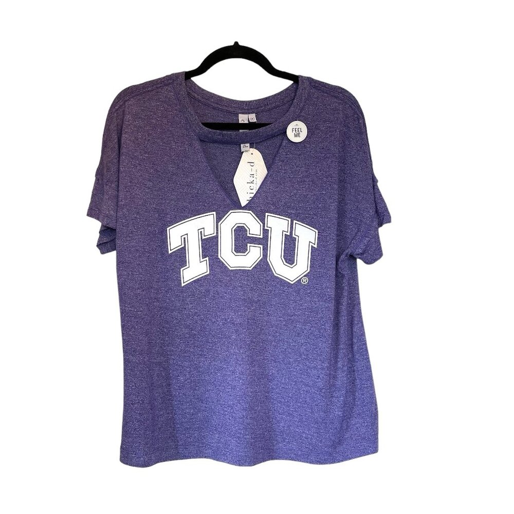 TCU‎ Women's Spirit Shirt Size Medium NWT